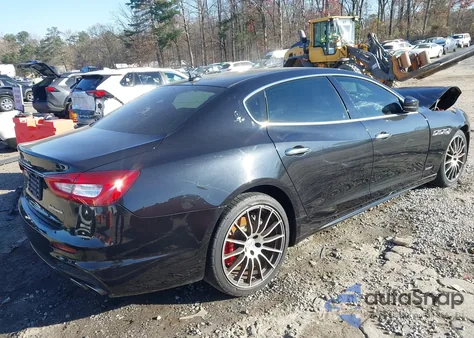 2017 Maserati Quattroporte S Gransport из США, поврежденный, VIN ZAM56RPS4H1256904